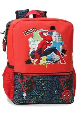 Marvel Joumma Spiderman Urban Plecak szkolny Czerwony 27x33x11 cm 13,68L Poliester, , plecak szkolny