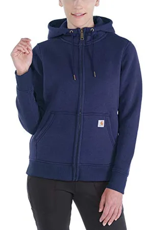 Carhartt Damska bluza z kapturem Clarksburg z zamkiem błyskawicznym, , L