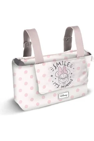 Disney Myszka Minnie Dear-Torba Organizer do Wózka Hamper Mommy, Łososiowa, 31 x 27 cm