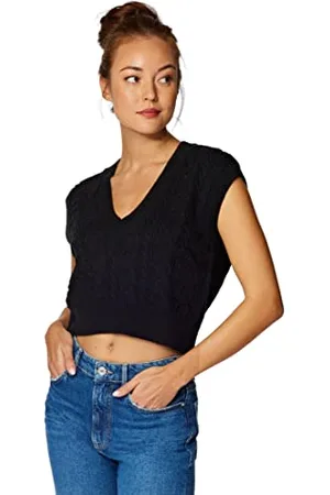Mavi Damska bluza z dekoltem w serek, , M
