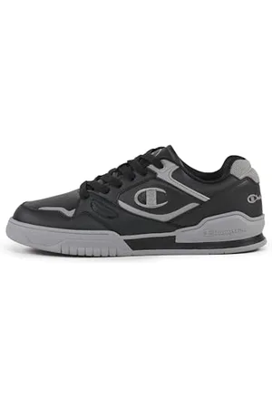 Champion 3 Point Tech Low, Trampki Męskie, Czarny/Ciemny Szary (KK003), 41 EU, , 41 EU
