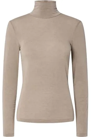Y.A.S WOOLA LS HIGH NECK TOP NOOS, , XS