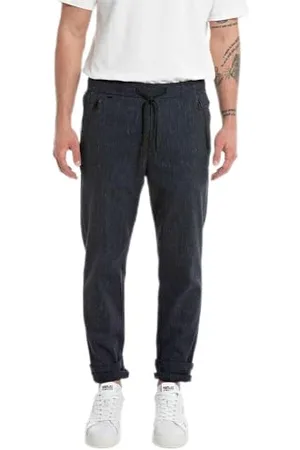 Replay Męskie spodnie slim fit Smart Business, , 38W / 32L