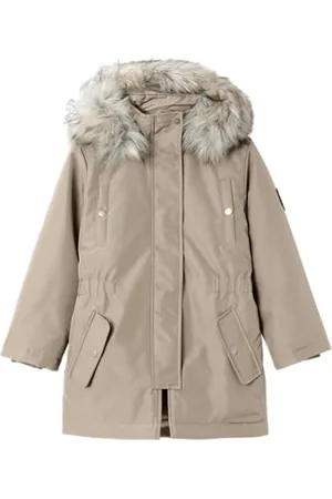 NAME IT Nkfmilla Parka Jacket Long Noos Krótka kurtka dziewczęca, , 146