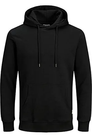 JACK & JONES Męska bluza z kapturem Plus Size jednokolorowa bluza z kapturem, , 3XL