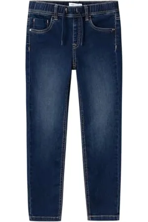 NAME IT NKMRYAN Slim SWE Jeans 5225-TH Noos, Dżinsy Skinny Chłopcy, Denim Blue, Niebieski wisiorek