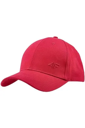 4F Baseball Cap U271 Red L/XL dla Unisex Dorosły, , L-XL