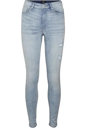 VERO MODA Jeansy damskie o kroju skinny Fit VMSOPHIA High Waist, , L