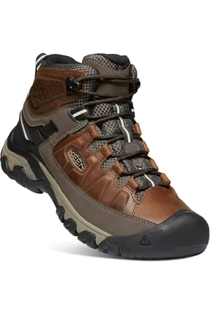 Keen Targhee 3 Mid Męskie wodoodporne buty turystyczne, Chestnut Mulch, 40 EU, Mulcz kasztanowy, 41 EU