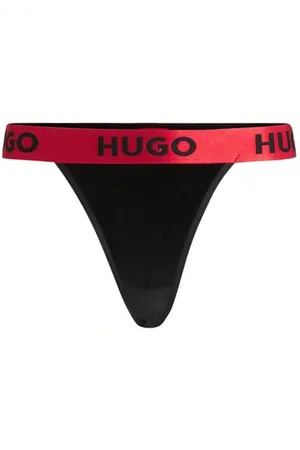 HUGO BOSS String S. Velvet Tanga, , XS dla kobiet, , XS
