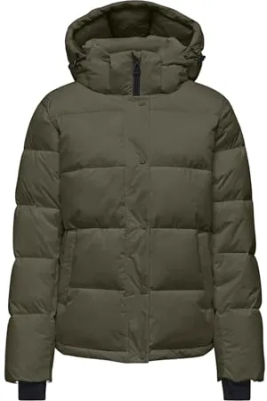 ONLY ONLANN Premium Puffer JKT Regular OTW kurtka pikowana, brązowa, L, , L