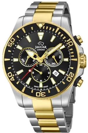 Jaguar Executive Men J862/1-2 / Szwajcarski zegarek chronograf ze stalową bransoletką, , bransoletka
