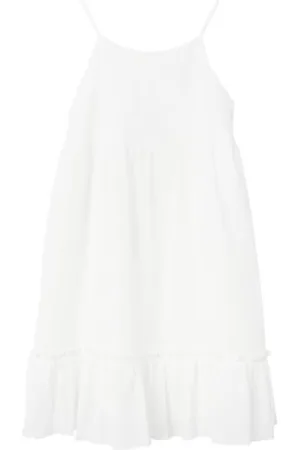 NAME IT Dziewczęca Nkffimia Sl Dress Noos letnia sukienka, , 122 cm
