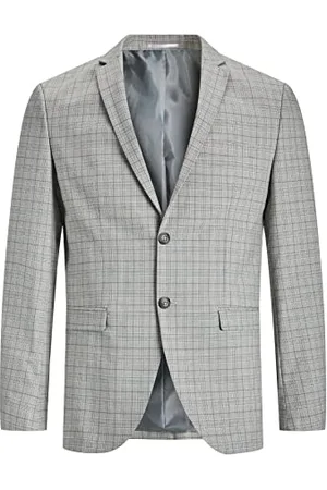JACK & JONES Męska kurtka Jprsolaris Check Blazer Sn Suit, , 56