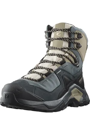 Salomon Quest Element GTX wodoszczelne buty trekkingowe dla kobiet, Ebony Rainy Day Stormy Weather - 40 2/3 EU