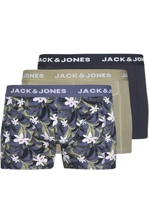 JACK & JONES Jack&Jones Jacmason Flower Trunks 3 Pack, , XXL