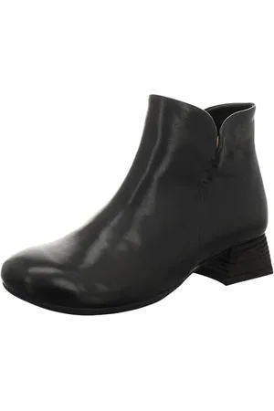 Think! Damskie botki Delicia_3-00066 z wyściółką, 0050 czarne, 37,5 EU