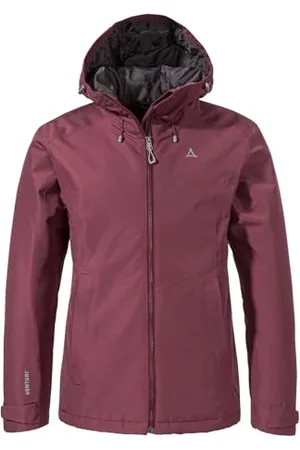 Schöffel Damska kurtka Ins Style Wildkar WMS, odporna na warunki atmosferyczne, ocieplająca kurtka outdoorowa z 2-kierunkowym stretchem, oddychająca, wodoodporna anorak z regulowanym kapturem