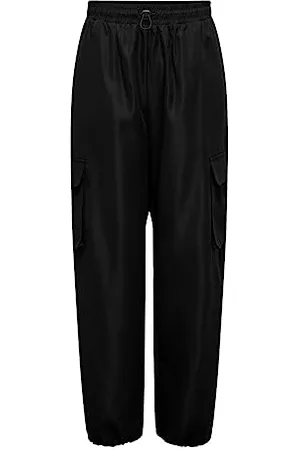 ONLY Bestseller A/S Damskie spodnie ONLCASHI Cargo Pant WVN NOOS, czarne, XLW / 32L, , (XL) W / 32L