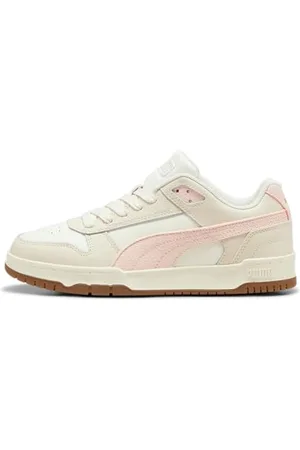 PUMA Unisex RBD Game Low Sneaker, Alpine Snow-Island Pink-Frosted Ivory, 45, , 46 EU