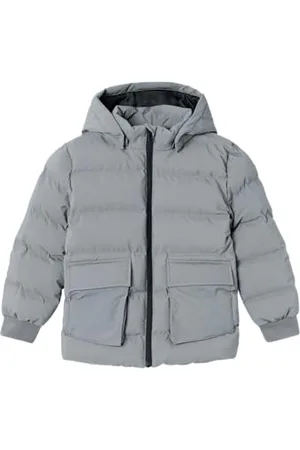 NAME IT NKMMUSCLE chłopięca kurtka puchowa, Mockingbird, 146, , 146