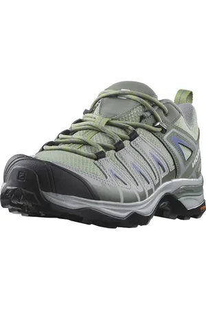 Salomon Damskie buty trekkingowe X Pioneer Aero dla kobiet, Olej Zielony/Rycynowy Szary/Niebieski Amparo, 8