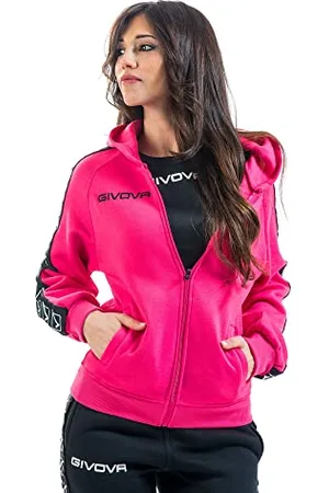 Givova Bluza unisex Full Zip Band wojskowa zieleń 2XL, , L