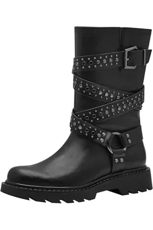 Tamaris Damskie buty 1-25466-43, modne, czarne, 41 EU, , 41 EU
