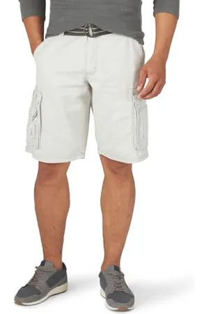 Lee MÄ™skie ogrodniczki New Belted Wyoming Cargo Short, Szary kadet, 42