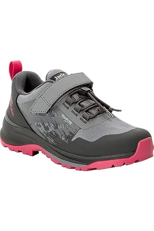 Jack Wolfskin Unisex Villi Hiker Texapore Low K buty trekkingowe, miękkie różowe, rozmiar 35 EU, , 35 EU