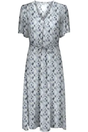 ONLY Onlhalia S/S Midi Dress WVN Noos, , XS