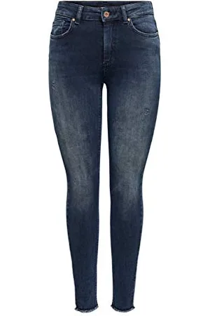 ONLY Dżinsy damskie skinny OnlBLUSH średnia talia skinny fit jeans, , XS / 30L