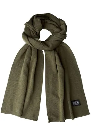 Petrol Industries Men Accesoires Scarf Army Green MĘSKI ROZMIAR JEDEN, , rozmiar uniwersalny