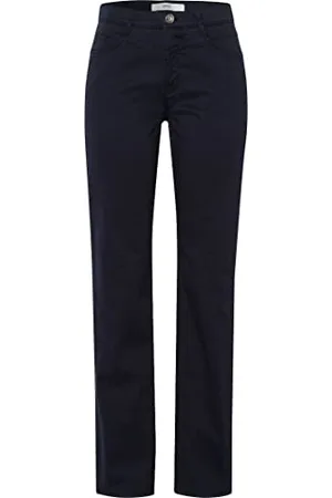 Brax Damskie spodnie Style Carola Superior Cotton, Perma Blue, 44K, , 34W / 30L