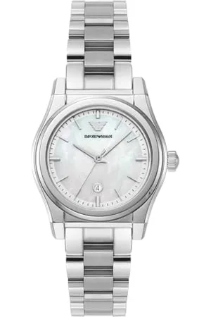 Emporio Armani Fossil Torba Męska Fletcher, Brązowa Skórzana Torba Litehide, Dł.: 20 cm, Szer.: 6,4 cm, Wys.: 15,2 cm, Mbg9612210