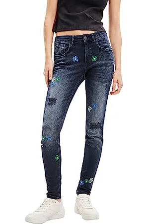 Desigual Denim_BRUSELAS, 5008 Denim Dark Blue, 38, , 38