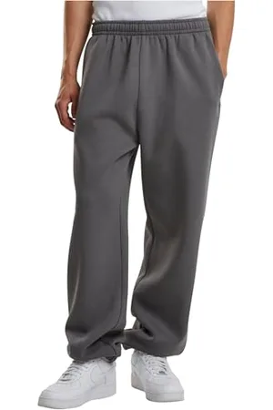 Build Your Brand Męskie spodnie sportowe Fluffy Sweatpants, luźne spodnie do biegania o luźnym kroju, rozmiary S-5XL, , 3XL