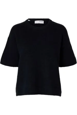 SELECTED T-shirt damski, , L