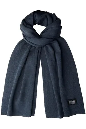 Petrol Industries Men Accesoires Scarf Midnight Blue JEDEN ROZMIAR MĘSKI, , rozmiar uniwersalny