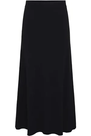 Y.A.S FONNY HW ANKLE KNIT SKIRT S. NOOS, , L