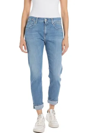 Replay Damskie dżinsy Slim Boyfit Marty, , 31W / 28L