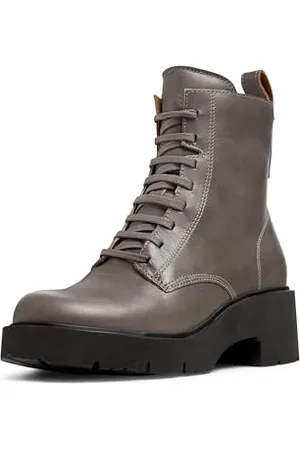 Camper Damskie buty Milah K400577 Lace Up, szare 010, rozmiar 39 EU, , 39 EU
