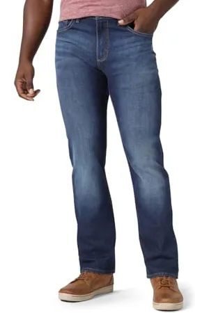 Wrangler Męski dżinsy wąskie proste