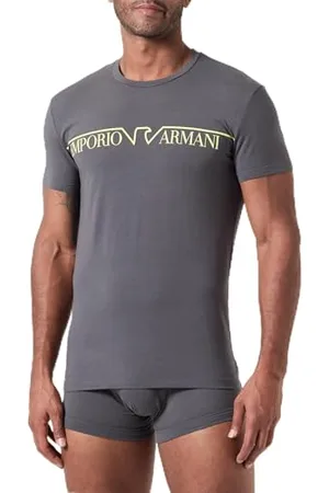 Emporio Armani MEGALOGO Załoga Neck T-Shirt + Trunk, , S