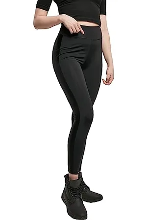 Urban classics Damskie legginsy Highwaist Shiny Stripe, , 4XL