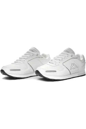 Kappa Logo Voghera 5, Trampki Unisex-Dorosły, Biały biały szary Lt, 44 EU