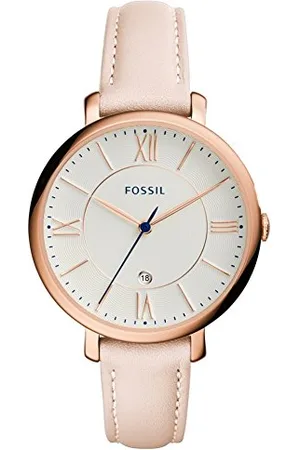 Fossil ES3988 Damski Zegarek Kwarcowy, Ø 36 mm, Jasnoróżowy