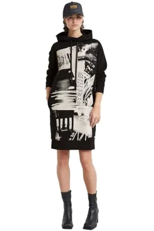 G-Star RAW Scena size bluza z kapturem z długim rękawem, , L