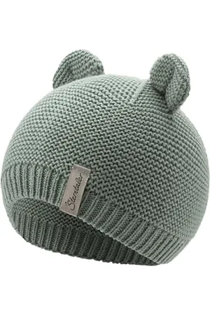 Sterntaler Czapka z dzianiny z uszami, GOTS, , 39