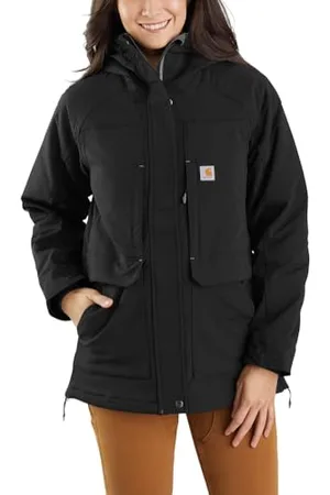 Carhartt Damski luźny krój izolowany tradycyjny Super Dux Coat, , XS